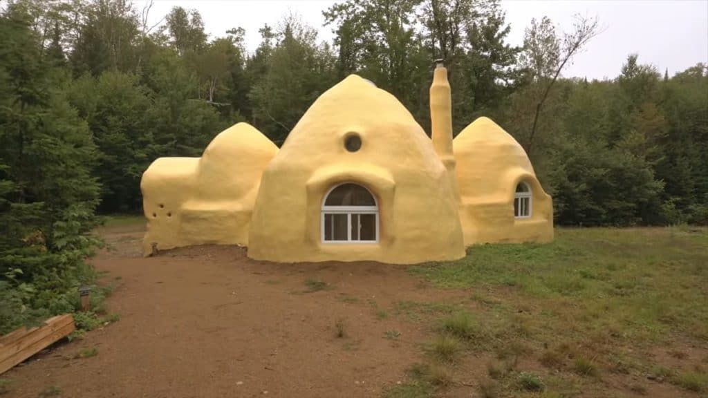 Incredible Dome Home Built With Earth Bags Sustainable Superadobe