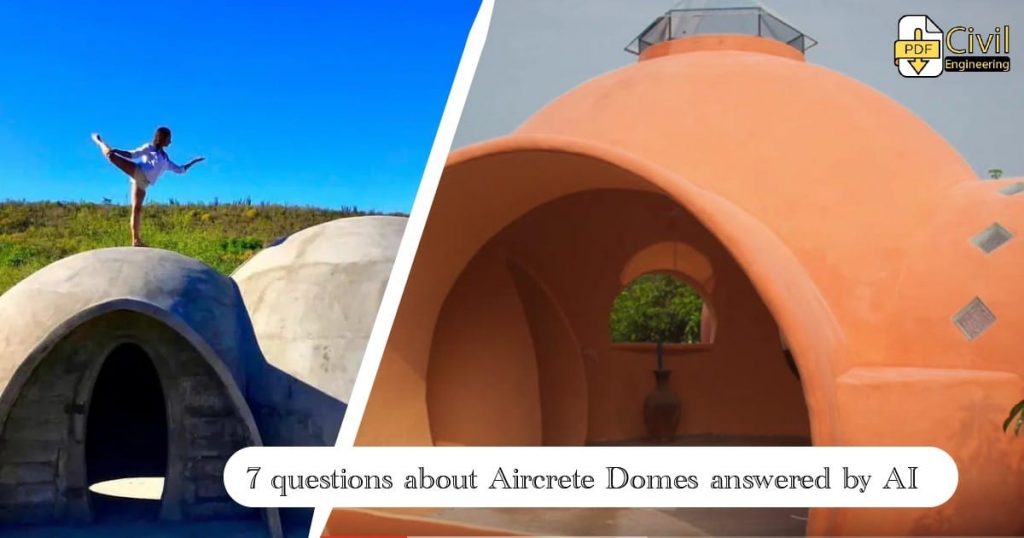 questions about Aircrete Domes answered by AI